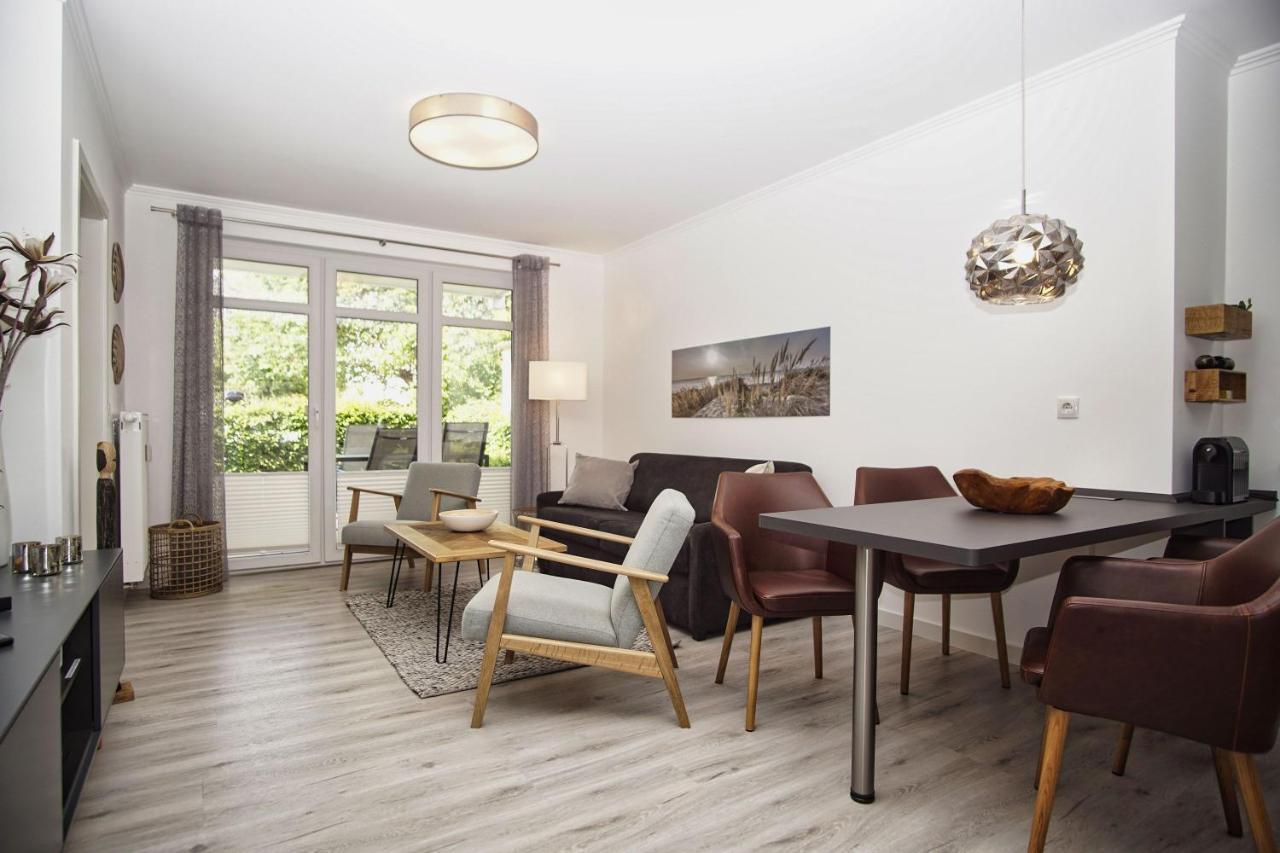 Terrasse, Gratis Nutzung Vom Ahoi Erlebnisbad Und Sauna In Sellin - Meeresblick Fewo 77 奥斯特巴德·哥伦 外观 照片