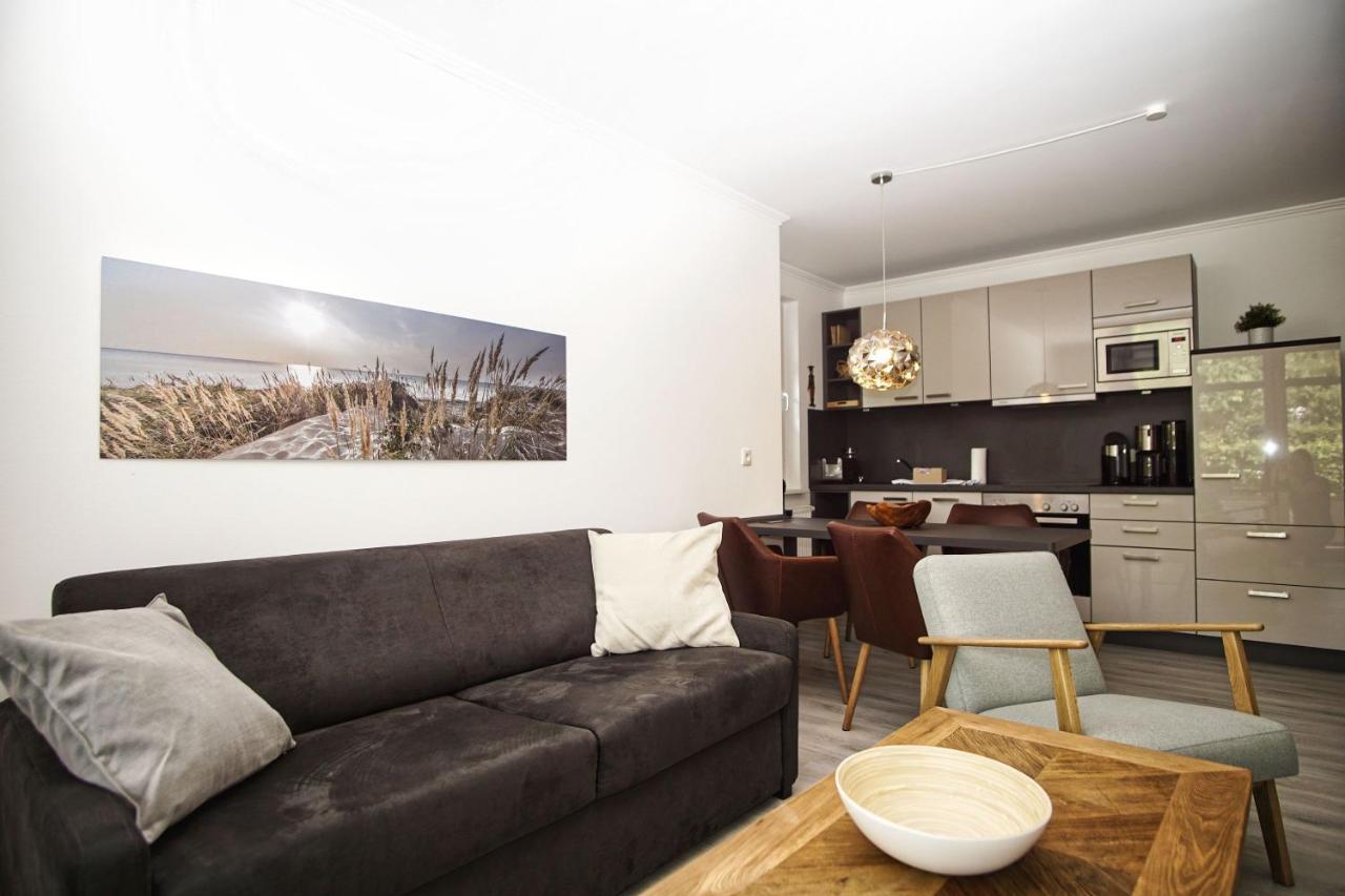 Terrasse, Gratis Nutzung Vom Ahoi Erlebnisbad Und Sauna In Sellin - Meeresblick Fewo 77 奥斯特巴德·哥伦 外观 照片